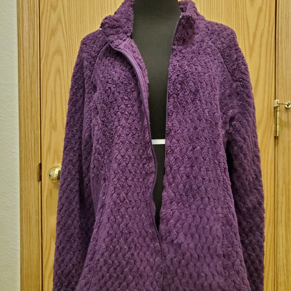 Great Northwest Burnout Zip Up Fleece